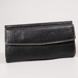 Kenneth Cole BLACK LEATHER WALLET